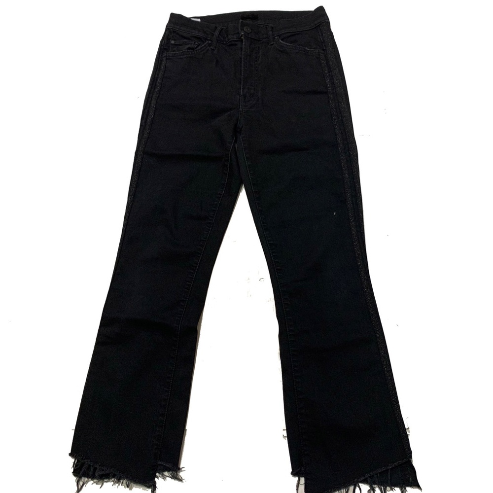 27 / Mother Insider crop two Step Fray jeans